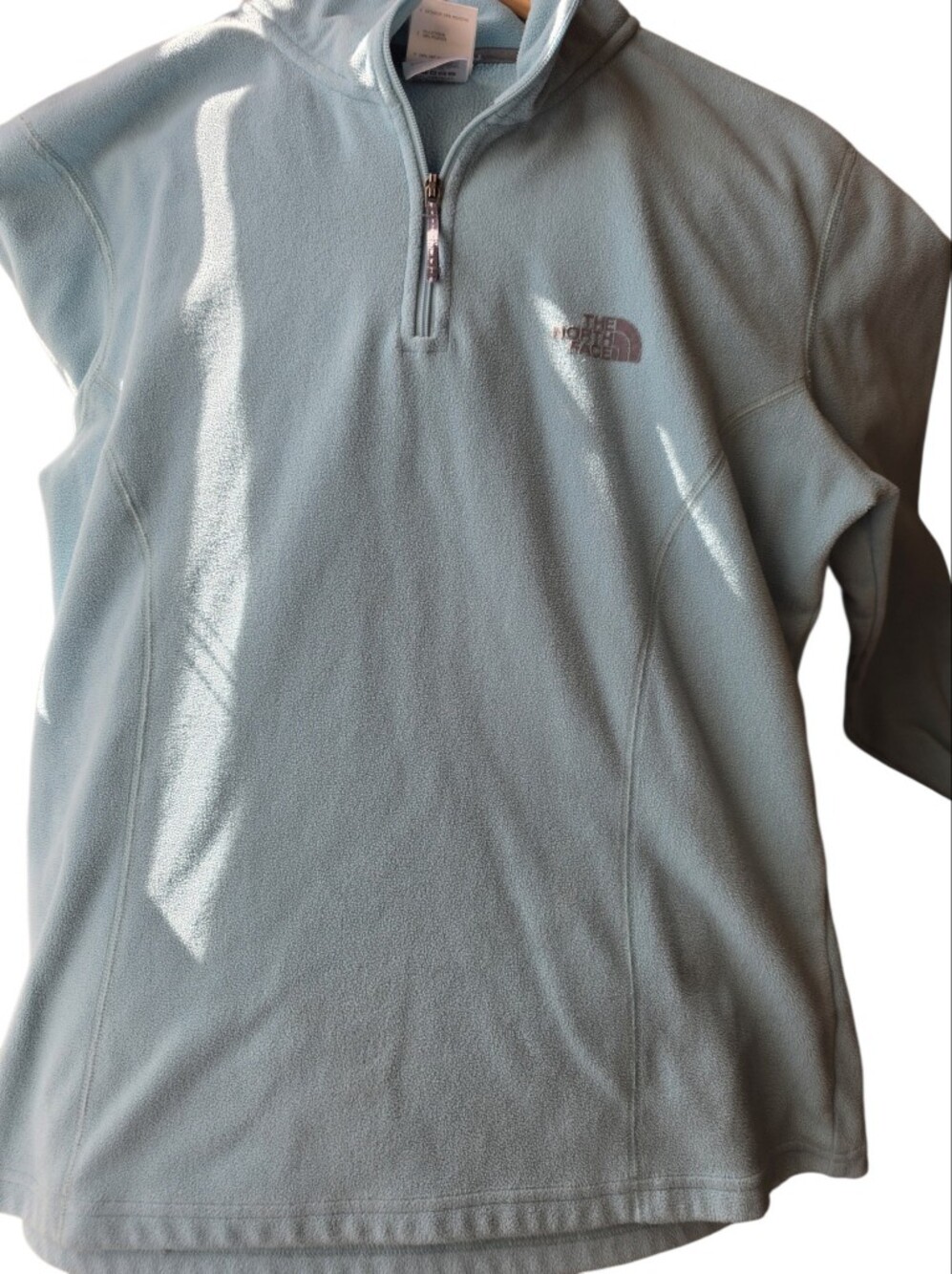 The North Face Women's Teal Half-Zip Pullover - Picture 8 of 11